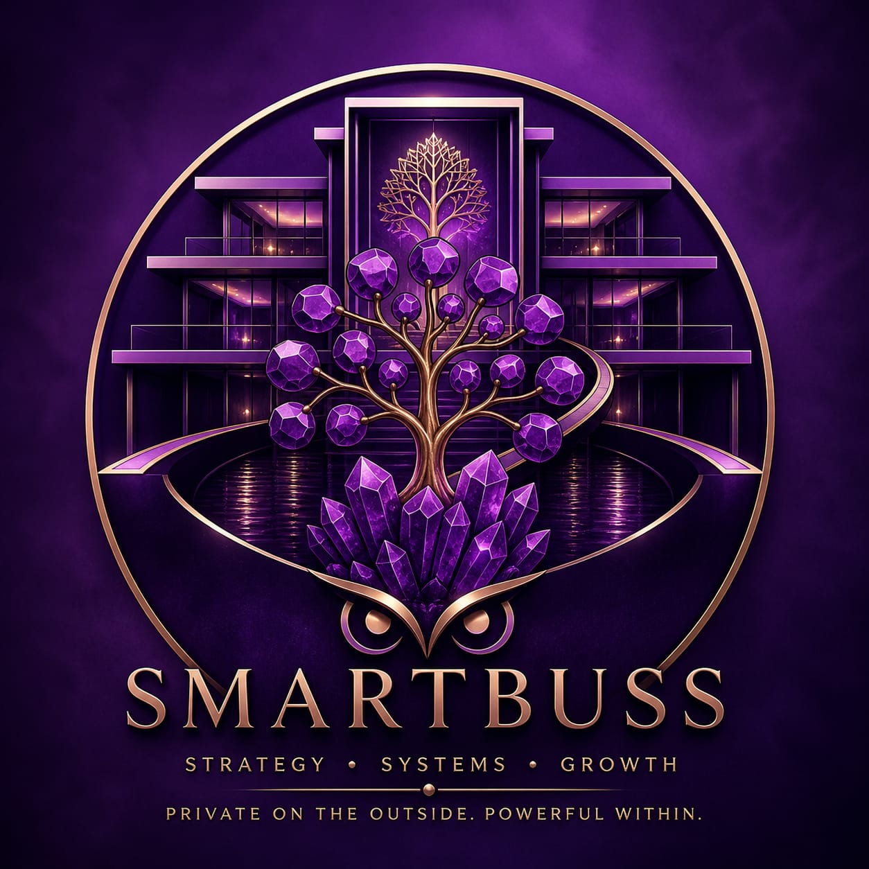 SmartBuss — árbol de amatista